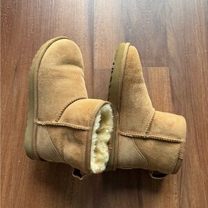 UGG Tan Ankle Boots